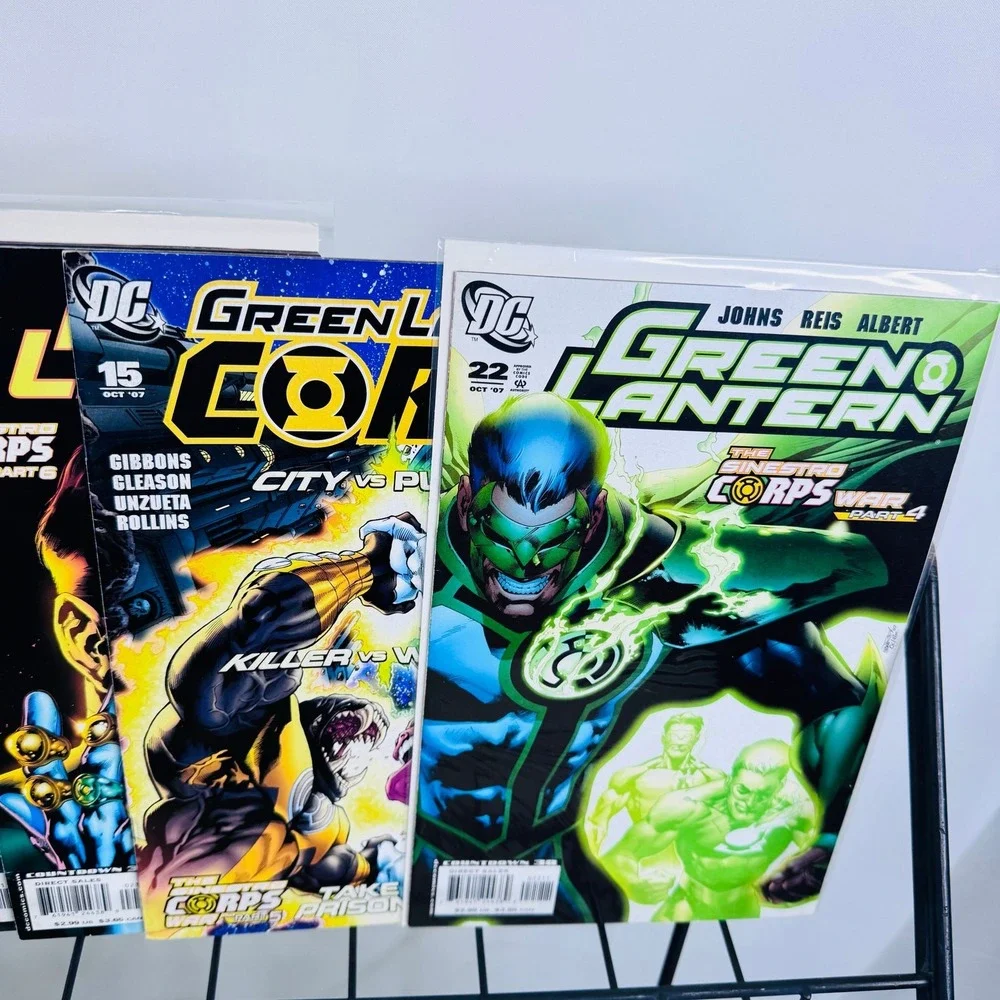 Green Lantern 21-22 26-27 29-37 41-43 47 Lot Geoff Johns Secret‎ Origin